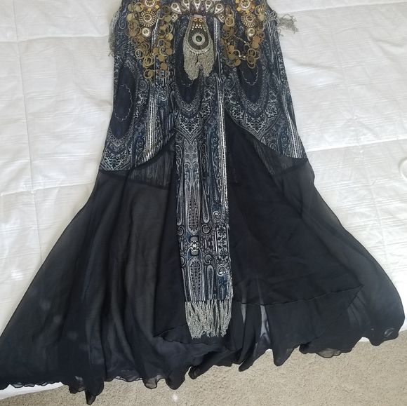 Belly Dancer Gypsy Hand Beades Costume - Picture 11 of 16